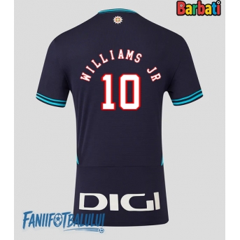 Athletic Bilbao Nico Williams #10 Tricou Fotbal Replică 2025-26 Barbati Deplasare